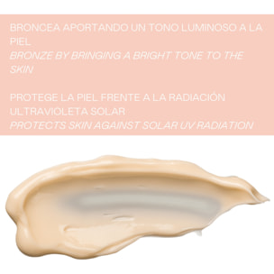 Valquer Leche hidratante bronceadora de zanahorias facial y corporal SPF 6 - 500 ml