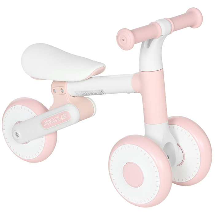 Draisienne enfant pliable réglable rose