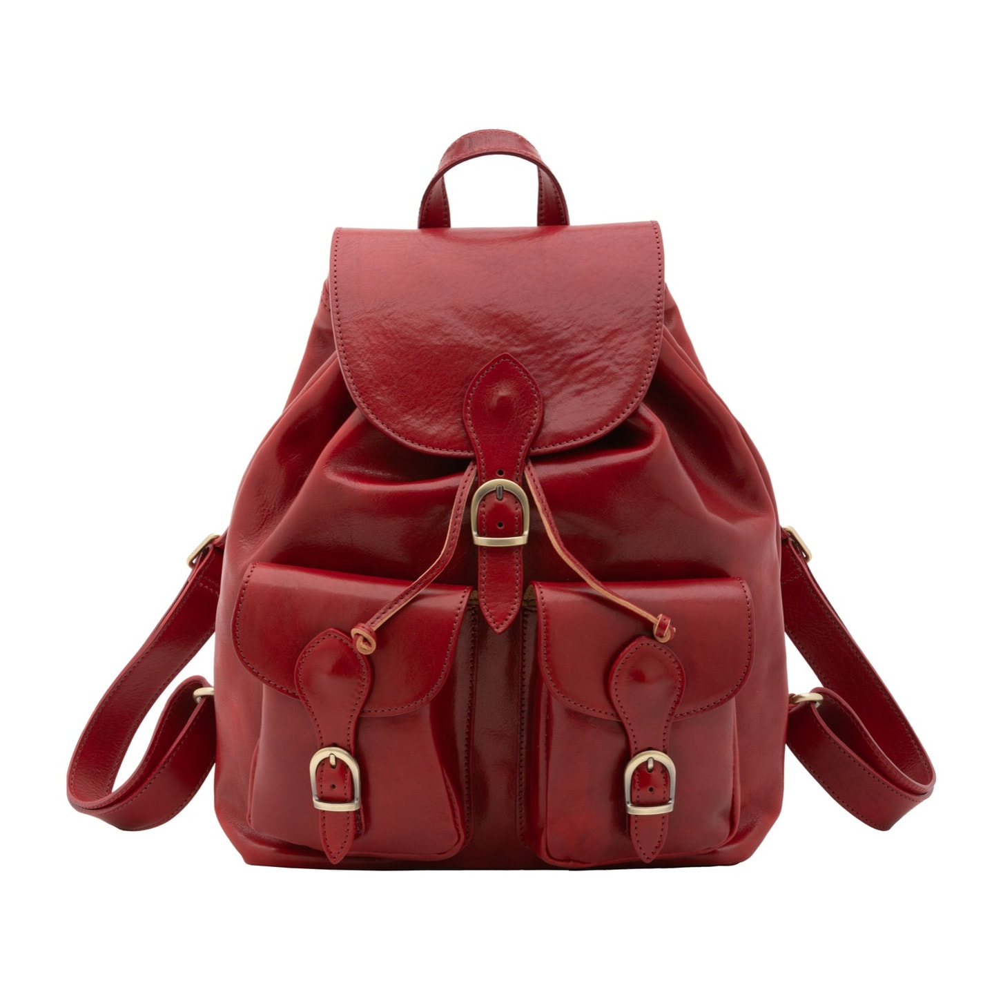 Borsa a spalla da donna - Modello False - Vera pelle - 37.0 x 30.0 x 13.0 cm