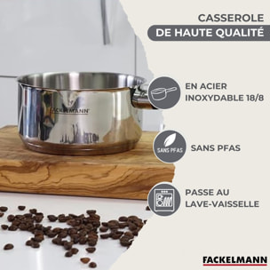 Casserole en inox Fackelmann Geneva
