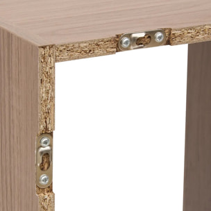 Étagère Mix'N Modul 2 cases rectangulaire marron