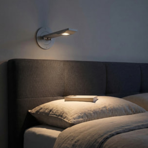 LEDS C4 Aplique On-Off Led 3W 3000K Gris 80Lm