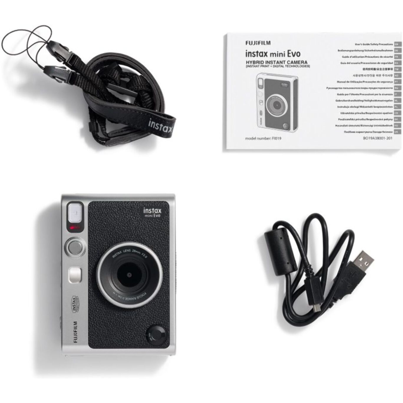 Appareil photo Instantané FUJIFILM Instax Mini EVO Black