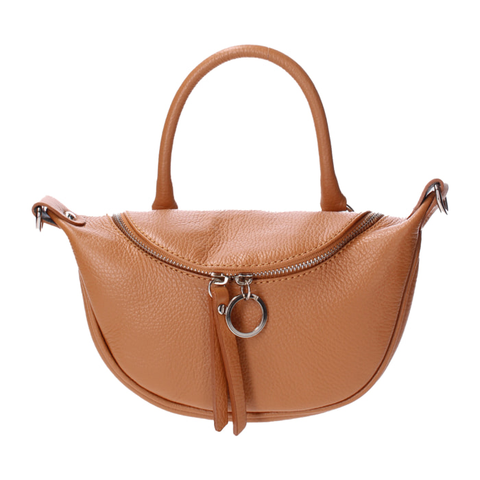 Borsa a mano Mae da donna In Vera pelle Made in Italy 26x13x8 cm