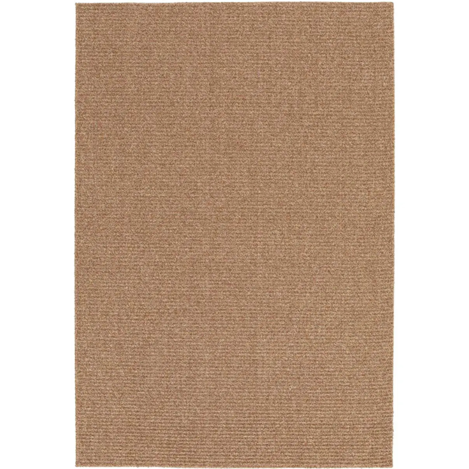 LUMEN Alfombra lavable lisa con bucles Natural, varias medidas disponibles.