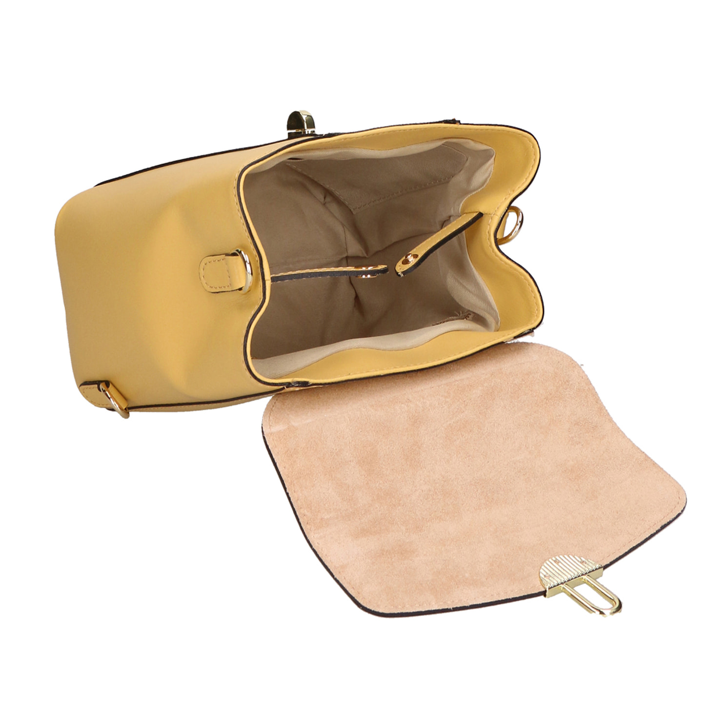 Borsa a mano da Donna Giuditta in Vera Pelle Made in Italy 22x20x12 cm