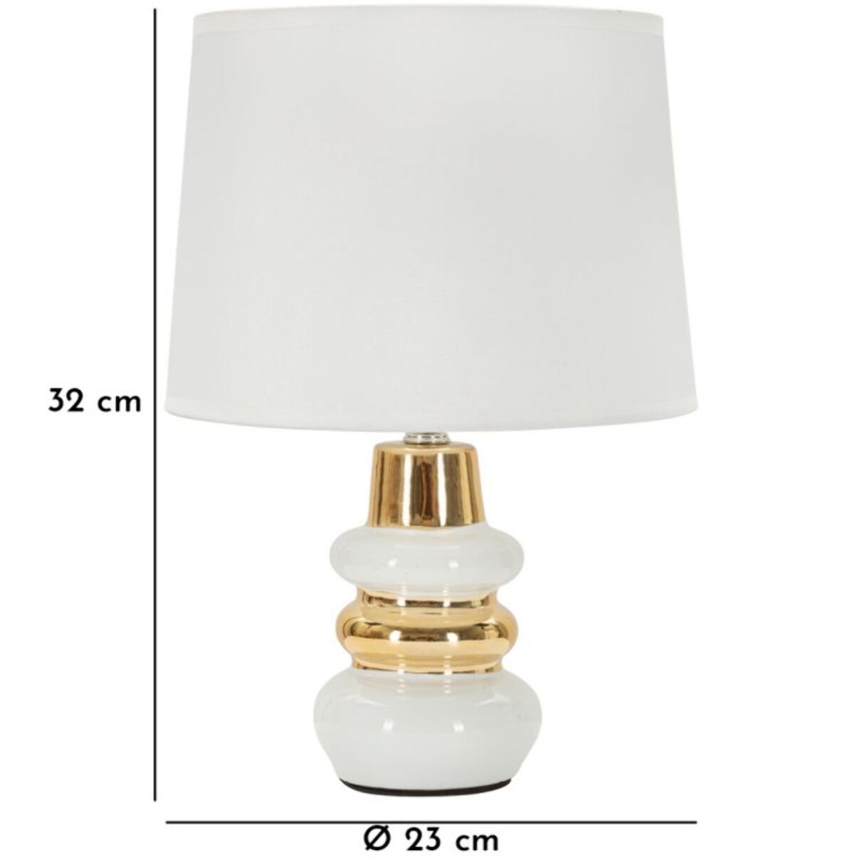 LAMPADA DA TAVOLO LIARA CM Ø 23X32