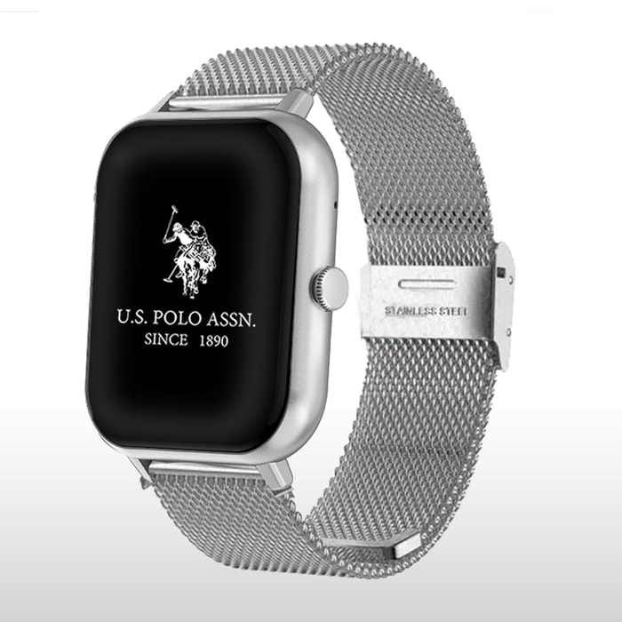 Smartwatch U.S. Polo Assn. In maglia milanese