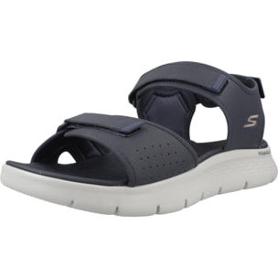 Sandalias Hombre Go Walk Flex Azul