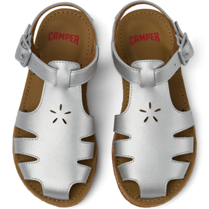 Sandalias - CAMPER Miko - Gris - Cuero liso