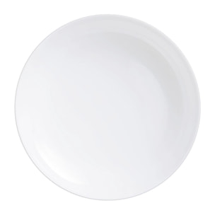 Plat à four rond blanc 22cm Smart Cuisine Diwali 250°C - Luminarc - Opale culinaire extra léger et résistant