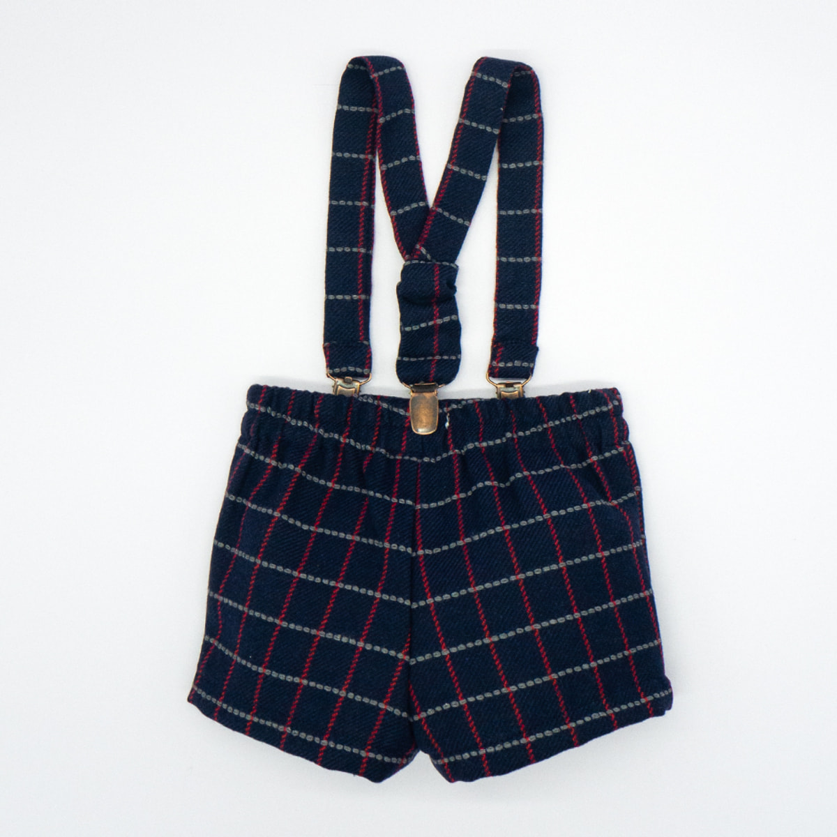 BERMUDA TIRANTES CUADRO VENTANA AZUL MARINO