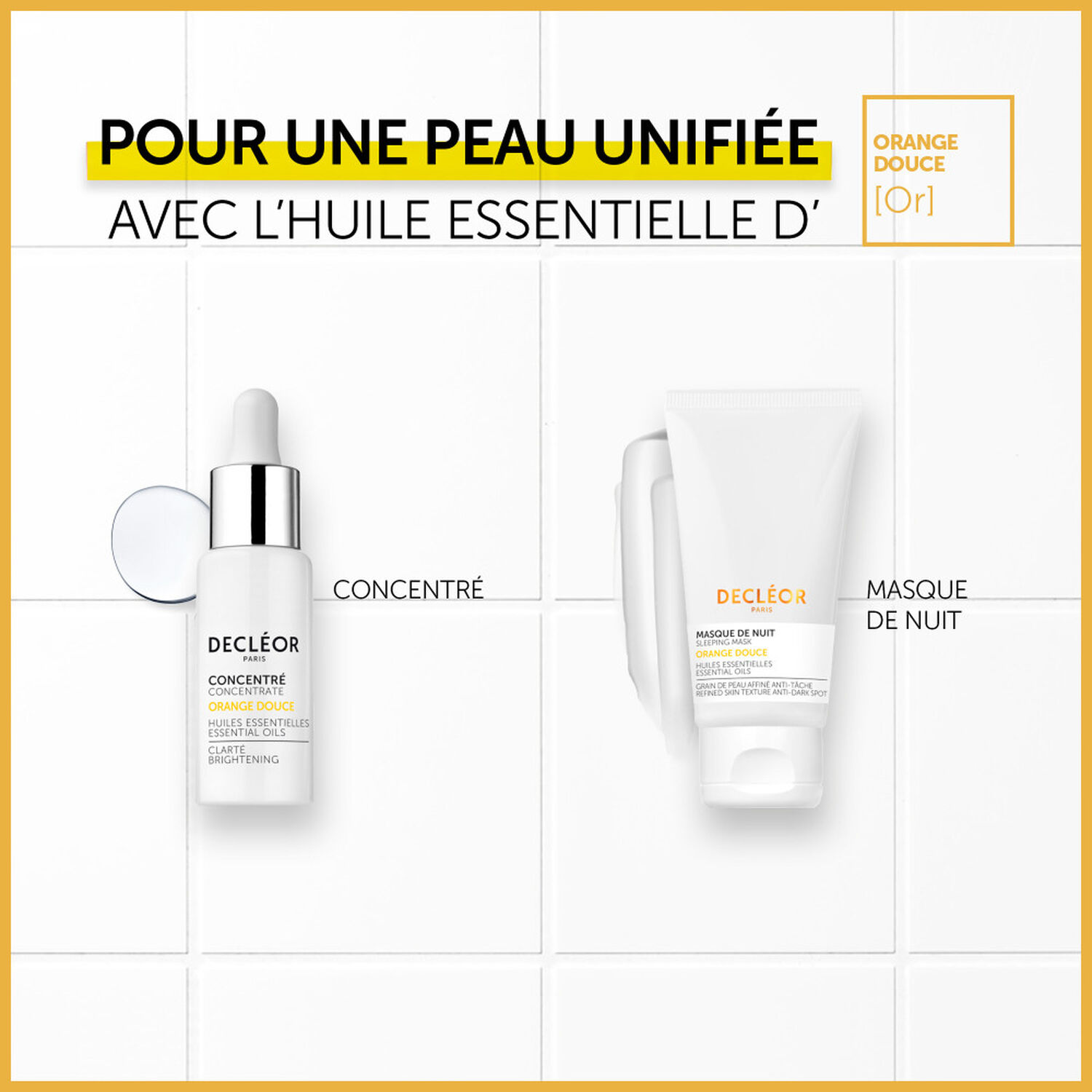 Orange Douce - Masque de Nuit Anti-Tâche 50 ml