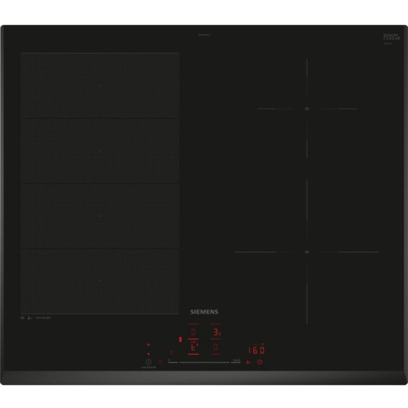 Plaque induction SIEMENS EX651HEC1F IQ700