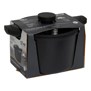 Cocotte basse pression 6L en aluminium