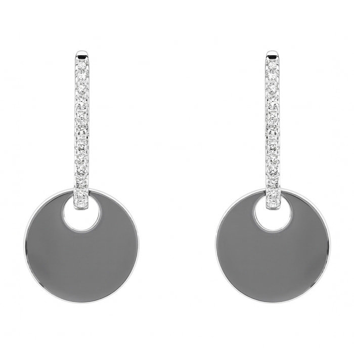 Pendientes Sarif acabado plata
