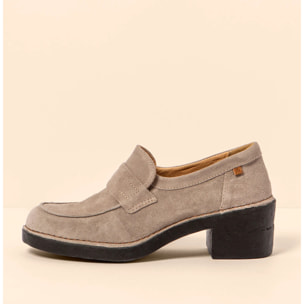 Merceditas N5667 SILK SUEDE TAUPE / TICINO color Taupe