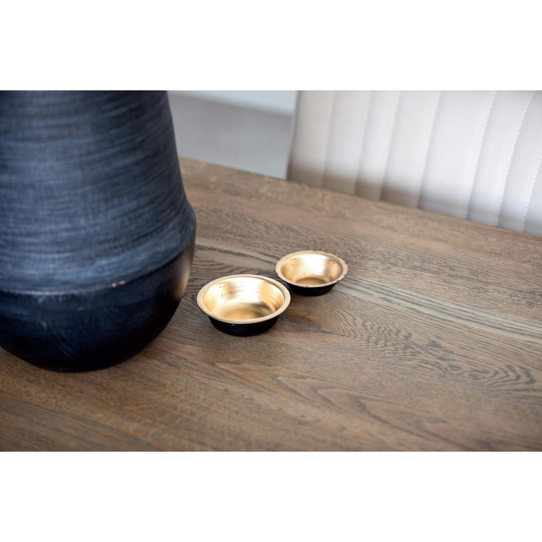 Table chêne massif 200 cm pied oblique HUDSON