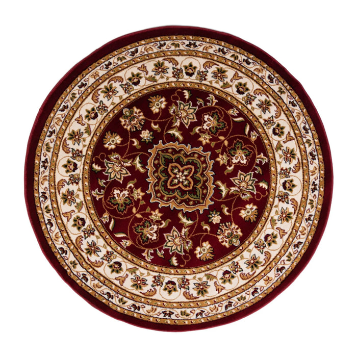 Tapis rond SHERBORNE Rouge
