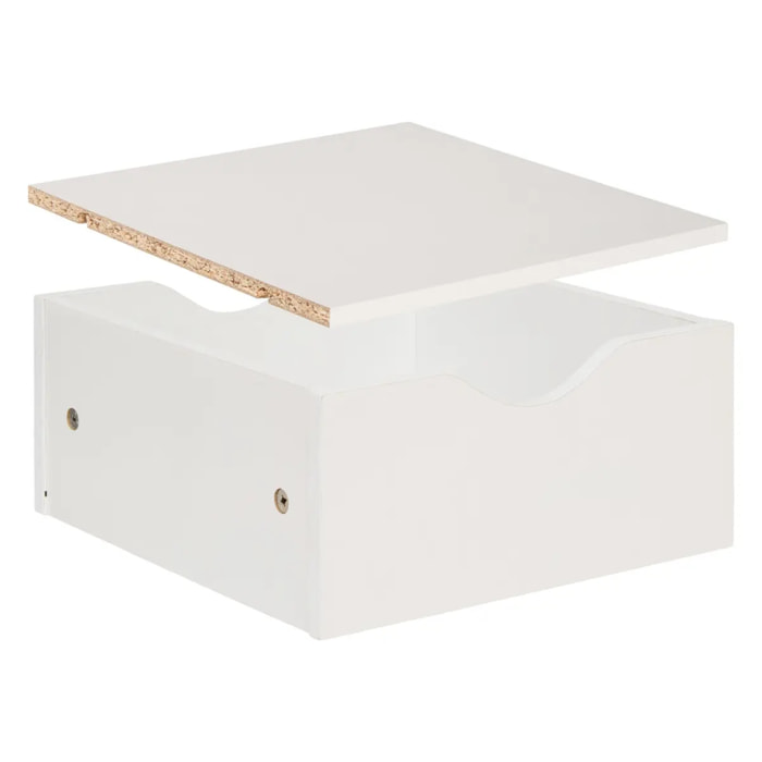 Tiroir et étagère 31cm "Mix N' Modul" blanc