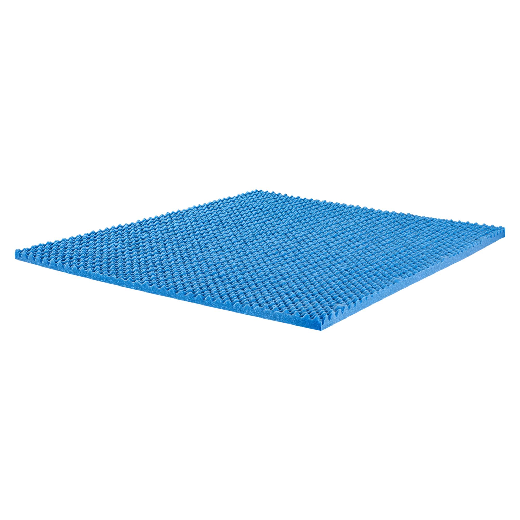 Topper Memory Fresh Bugnato 9 zone Traspirante 80x200x alto 5,5cm