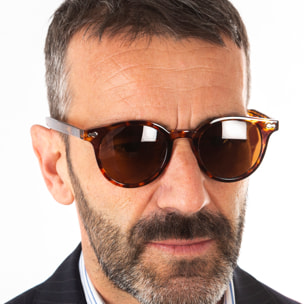 Gafas de sol OCEAN HONFLEUR - Marrón demi / Marrón polarizada