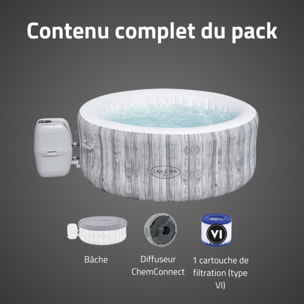 Bestway Spa gonflable rond Lay-Z-Spa Fiji AirJet 2-4 personnes