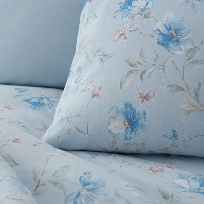 COTTON CLUB Parure Copripiumino Cecily in Percalle