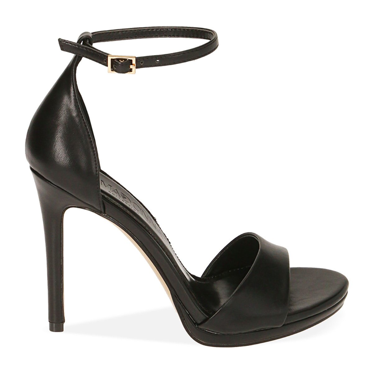 Sandalias con tacón negras