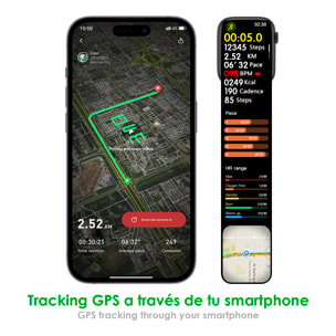 Smartwatch W29 Max con pantalla de 2.1 y modo always on. Monitor cardiaco 24h, O2 en sangre, Termómetro corporal,notificaciones de Apps.
