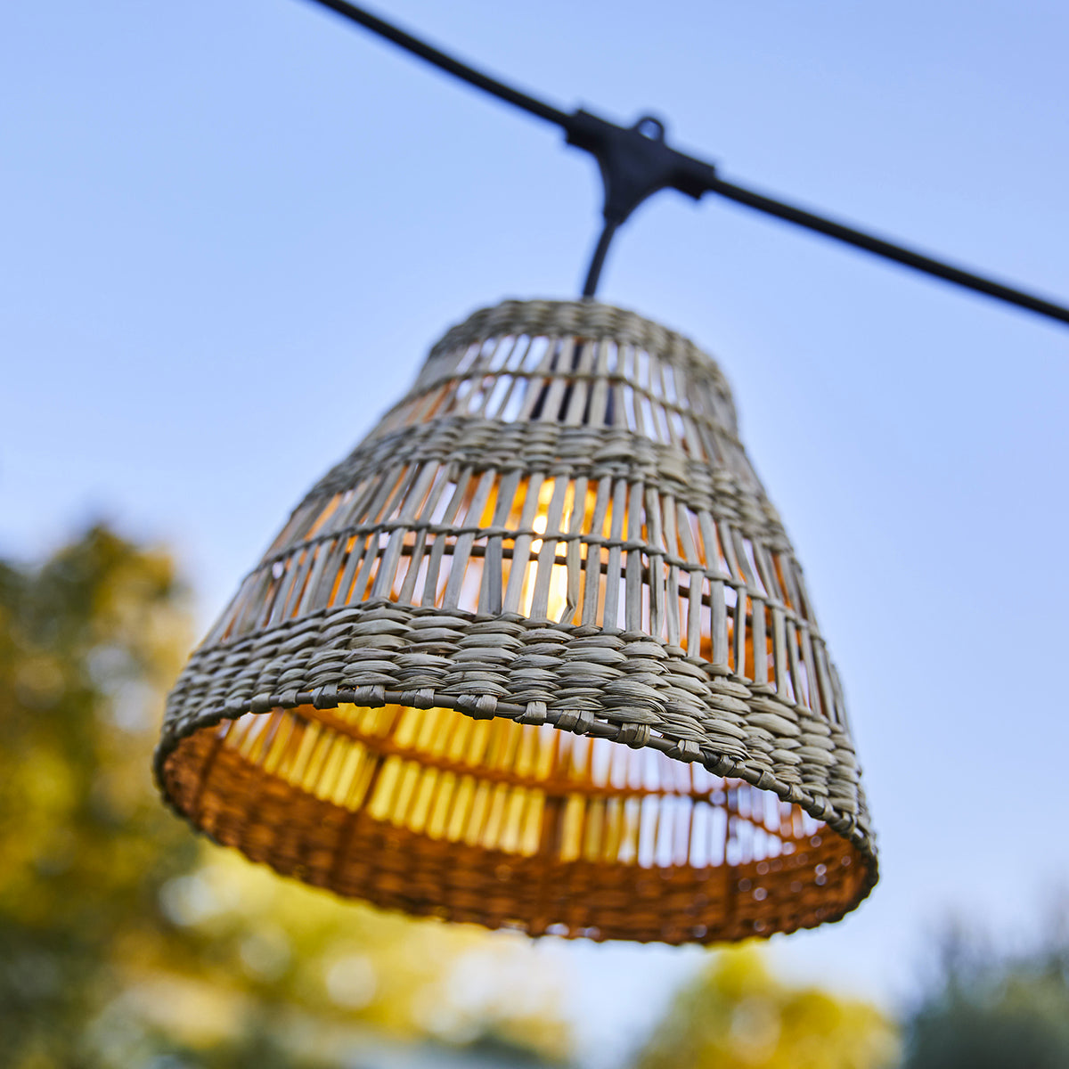 Guirlande connectable TESSA 7 ampoules E27 6M