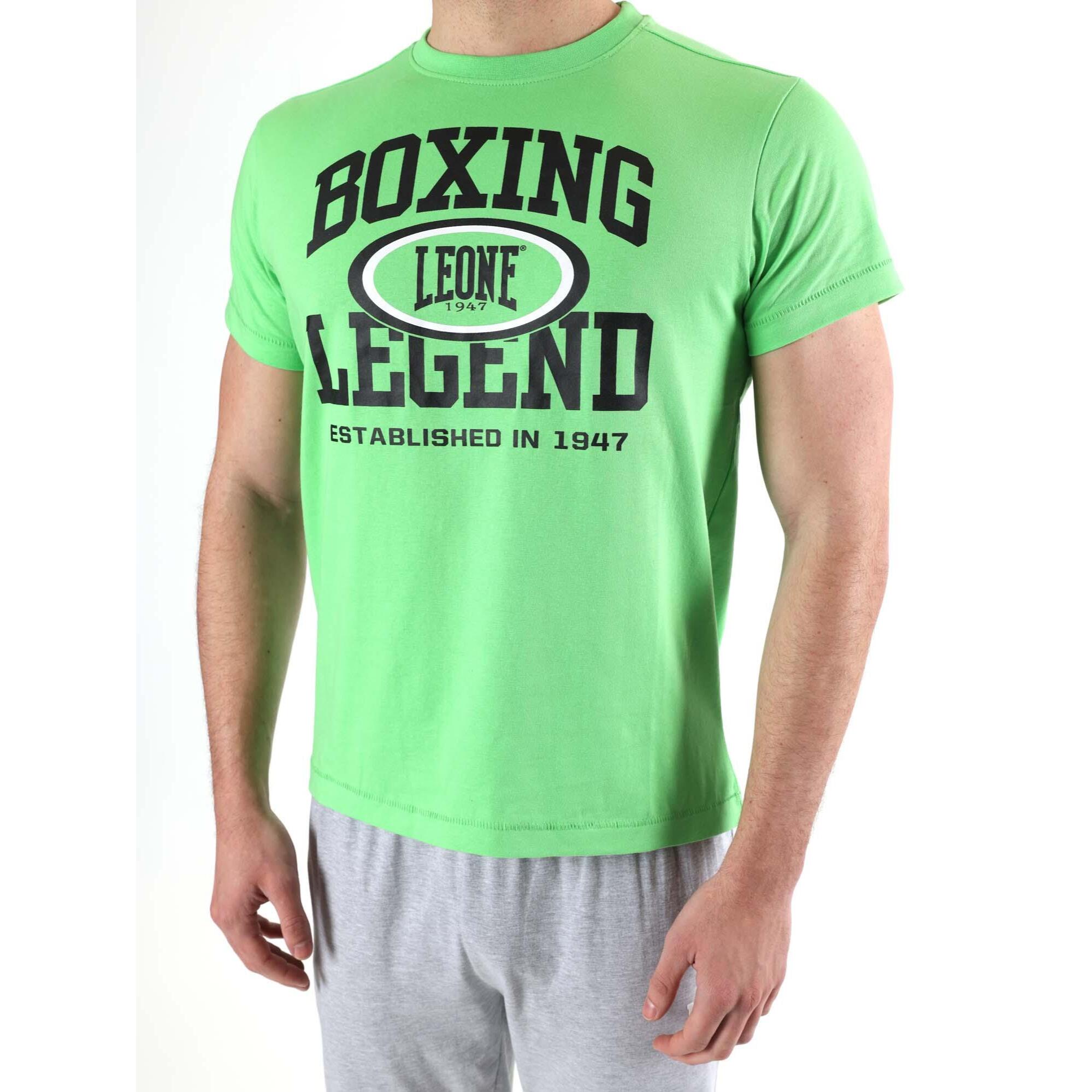 T-shirt a maniche corte uomo stampa 'Boxing Legend' Leone Active