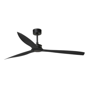 JUST FAN XL Ventilatore a soffitto nero opaco