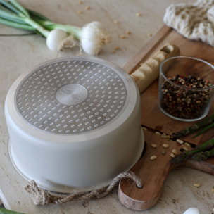 Lot de 3 casseroles en acier inoxydable - tous feux EASYNOX