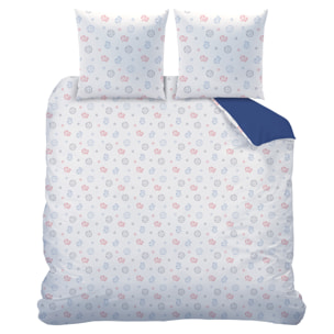 Parure de lit imprimée 100% Coton, FFF CAMPUS