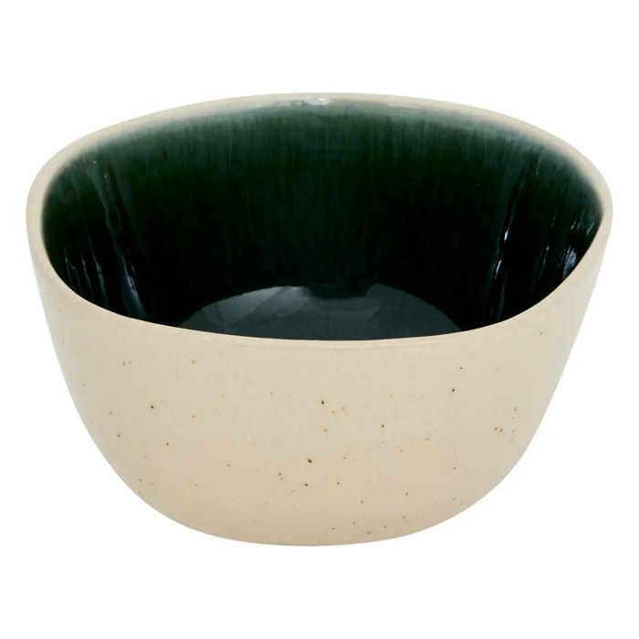 Coupelle Wonja vert L11,4xp5,8xH11cm