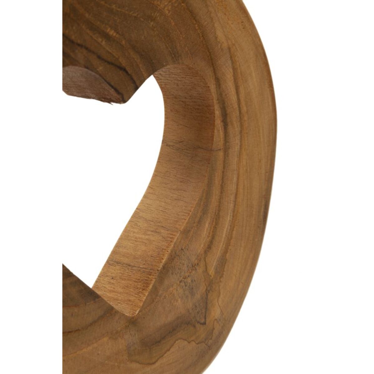SCULTURA HASI IN TEAK RIC. CM 20X10X28 (PEZZI UNICI - NON RIP. IN SERIE)