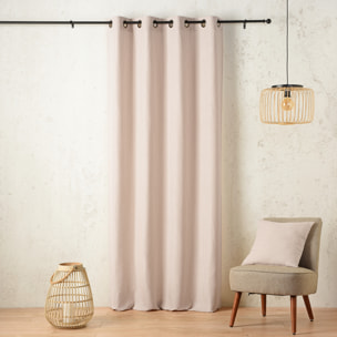 Coussin rayé style bord de mer - Beige