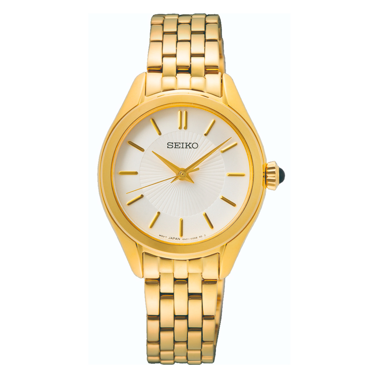 Reloj Seiko SUR538P1 Mujer Analogico Cuarzo con Correa de Acero inoxidable