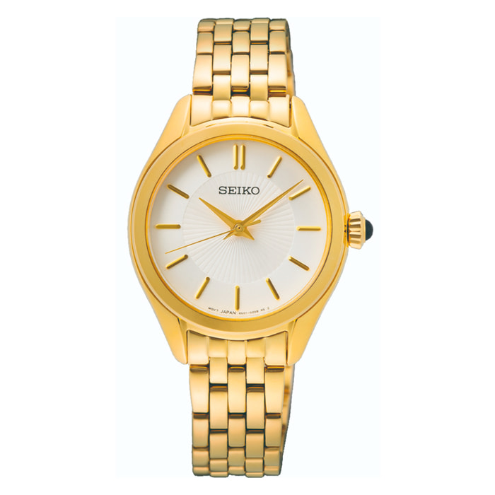 Reloj Seiko SUR538P1 Mujer Analogico Cuarzo con Correa de Acero inoxidable