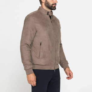 BOMBER IN ECOPELLE SCAMOSCIATA