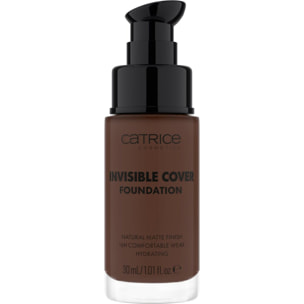 Invisible Cover Foundation - Fond de Teint Couvrant Invisible Fini Mat 30ml