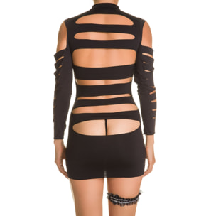 Vestido negro, modelo evelyn