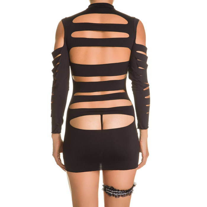 Vestido negro, modelo evelyn
