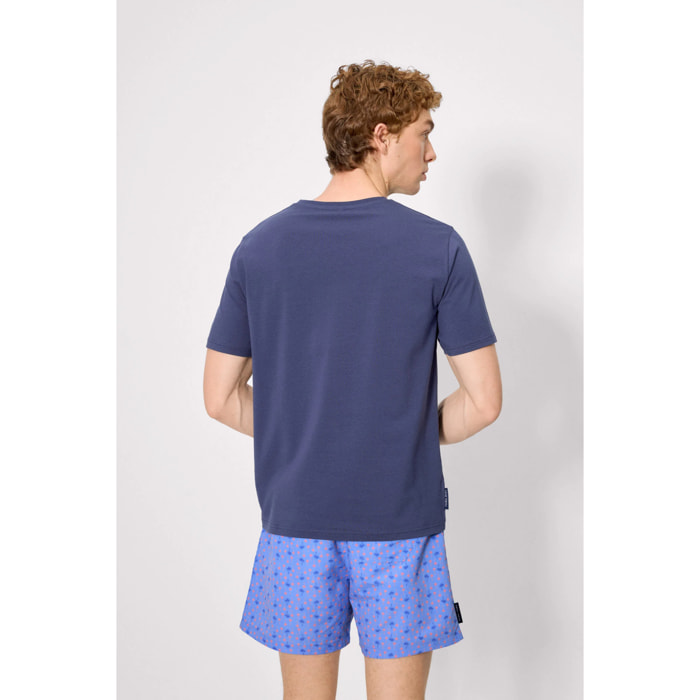 T-shirt a maniche corte Blu