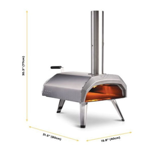 Four à pizza charbon OONI karu 12 multicombustible