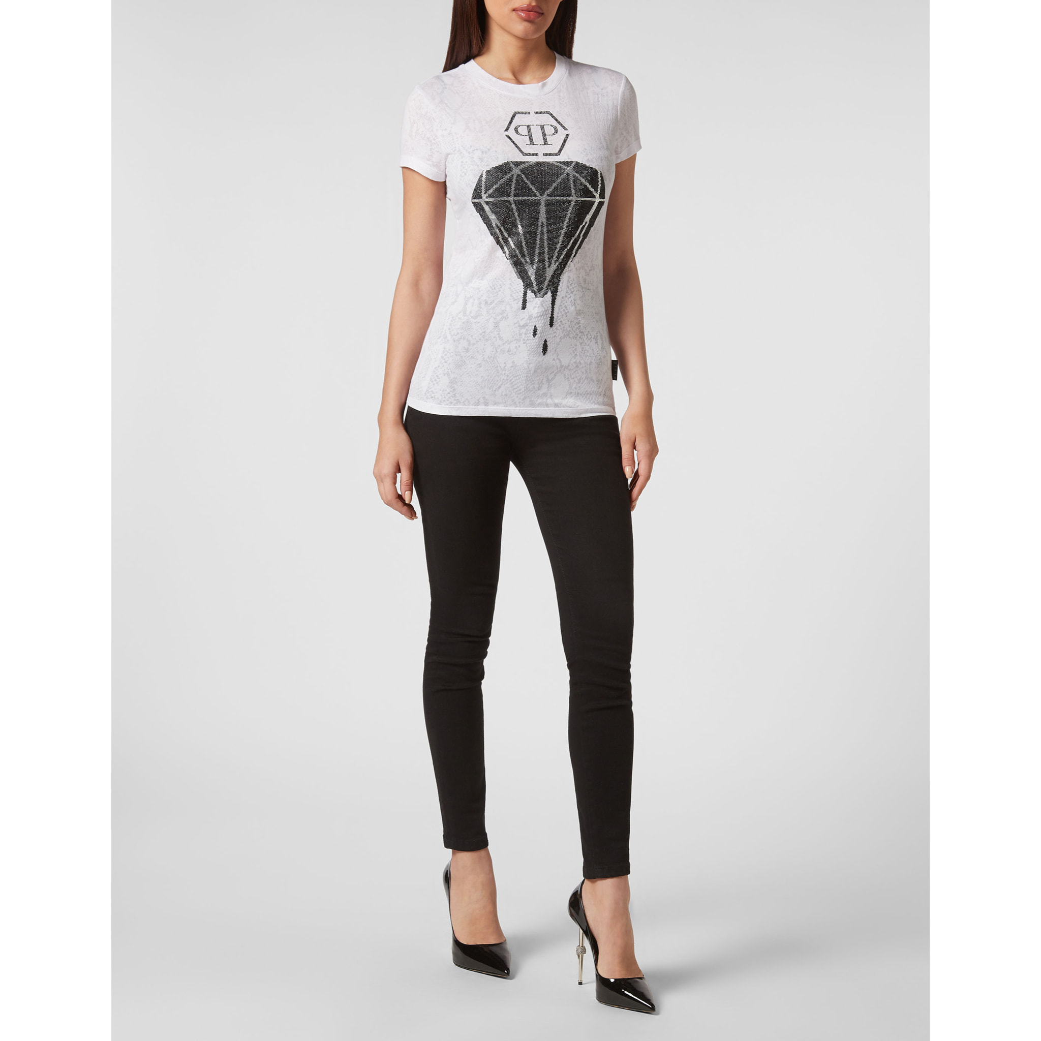 PHILIPP PLEIN Camiseta Cuello Redondo