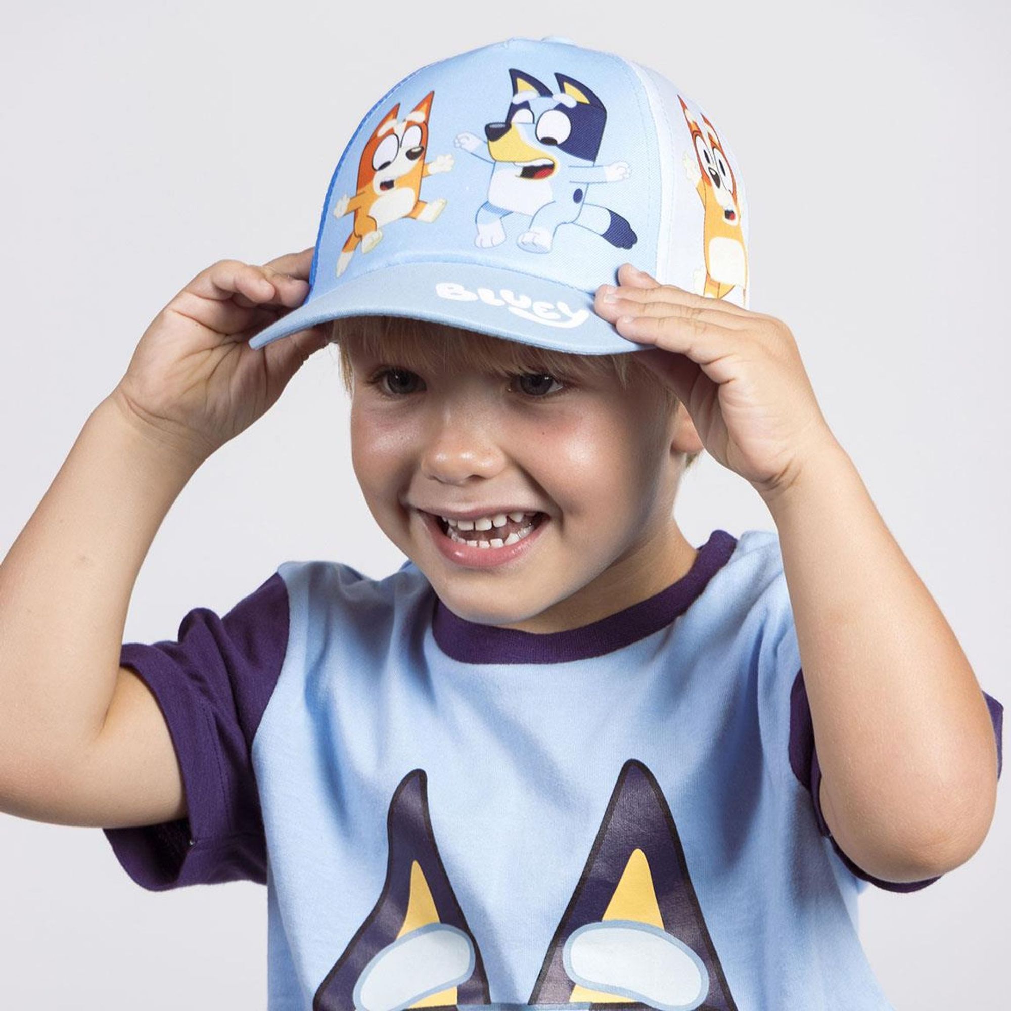 Gorra Visera Curva Bluey