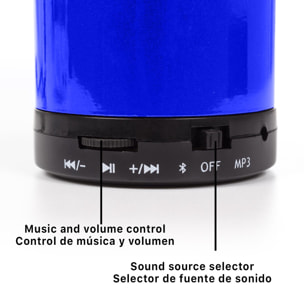 Altoparlante compatto Martins Bluetooth 3.0 3W, con vivavoce e radio FM.