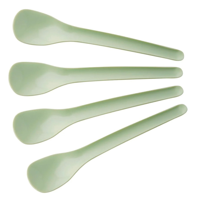 Lot de 4 cuillères à œuf Fackelmann Nature